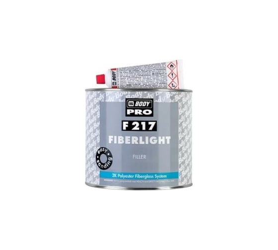 Шпатлевка HB BODY Body PRO F217 FIBERLIGHT 2 л 2170500002