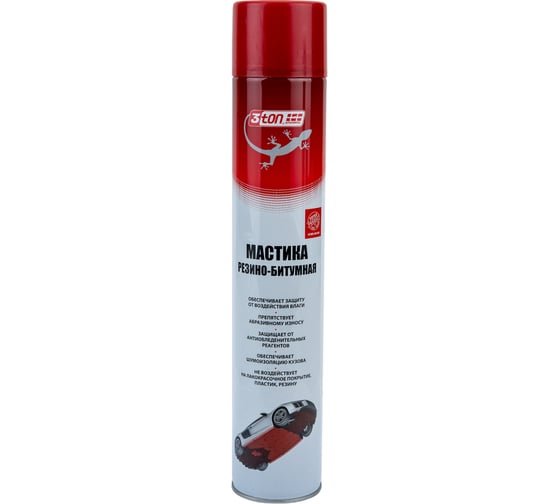 Резино-битумная мастика 3ton ТС-901 аэрозоль 1л 40606
