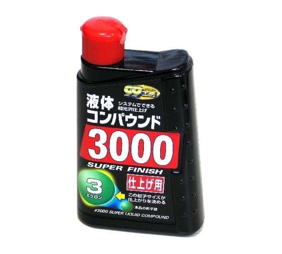Абразивный полироль 3 микрона SOFT99 Liquid Compound #3000, 300 мл арт. 09144 257