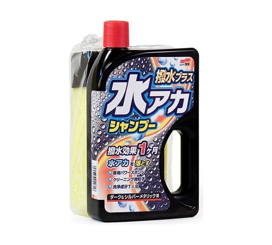 Защитный шампунь для кузова SOFT99 Super Cleaning Shampoo + Wax для темных, 750 мл арт. 04271 17364