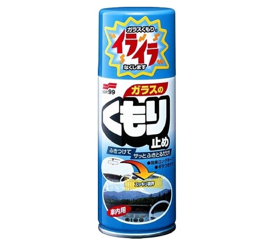 Антизапотеватель SOFT99 Anti-Fog Spray для стекол, аэрозоль, 180 мл арт. 05060 2899 1
