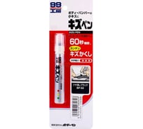 Краска-карандаш для заделки царапин SOFT99 08062 KIZU PEN матово-черный, 20 г 7557