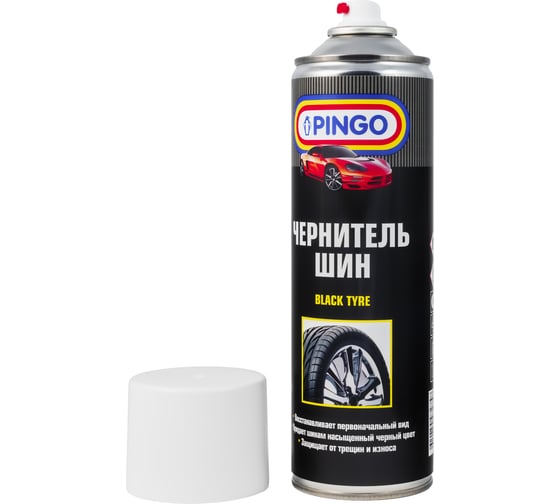 Чернитель шин Pingo аэрозольный баллон, 650 мл 85020-8