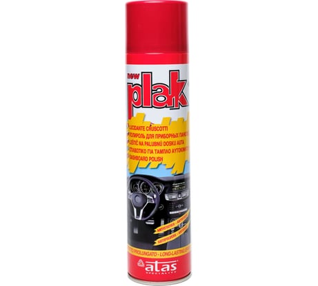 Полироль салона PLAK 400 мл аэрозоль Вишня 5124