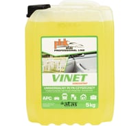 Универсальное средство для очистки салона Atas VINET концентрат, 5 кг A4602