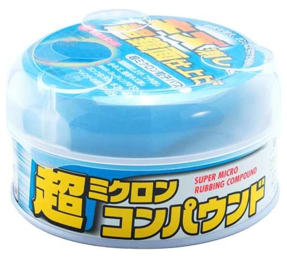 Абразивный мелкий полироль SOFT99 Micro Rubbing Compound для светлых,180 г арт. 09052 254