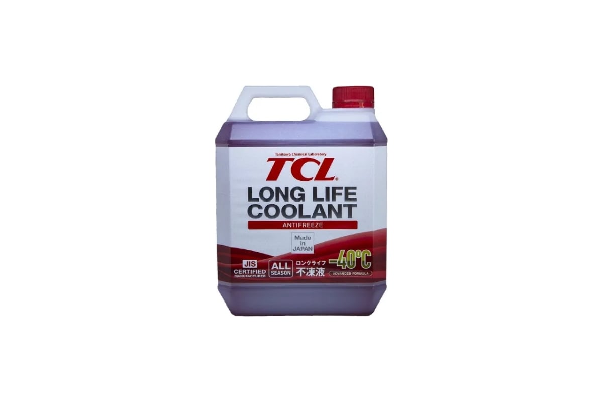 Антифриз SOFT99 TCL LLC -40C красный, 4 л арт. LLC01236 19481 ...