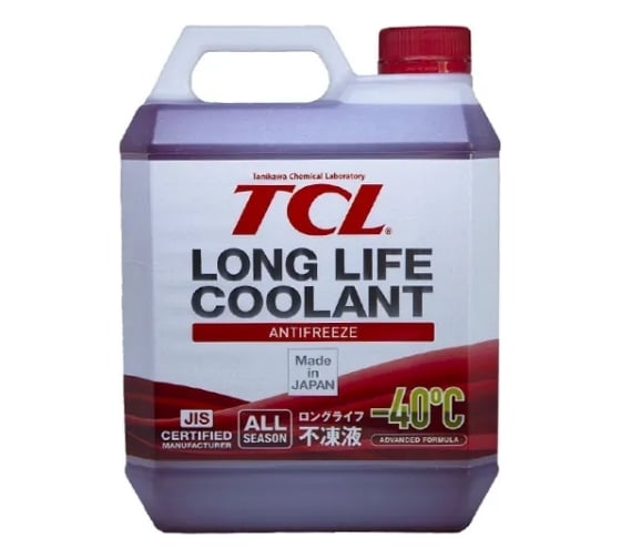 Антифриз SOFT99 TCL LLC -40C красный, 4 л арт. LLC01236 19481 1
