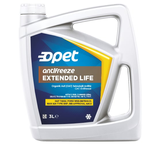 Антифриз OPET Extended Life Antifreeze 3 л 601216664 1