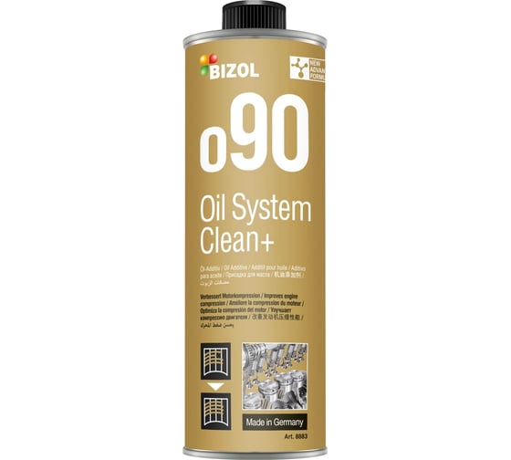 Промывка масляной системы двигателя Bizol Oil System Clean+ o90, 0.25 л 98883