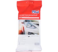 Влажные салфетки для стекол, зеркал и фар NEW GALAXY 30 шт. 728-005