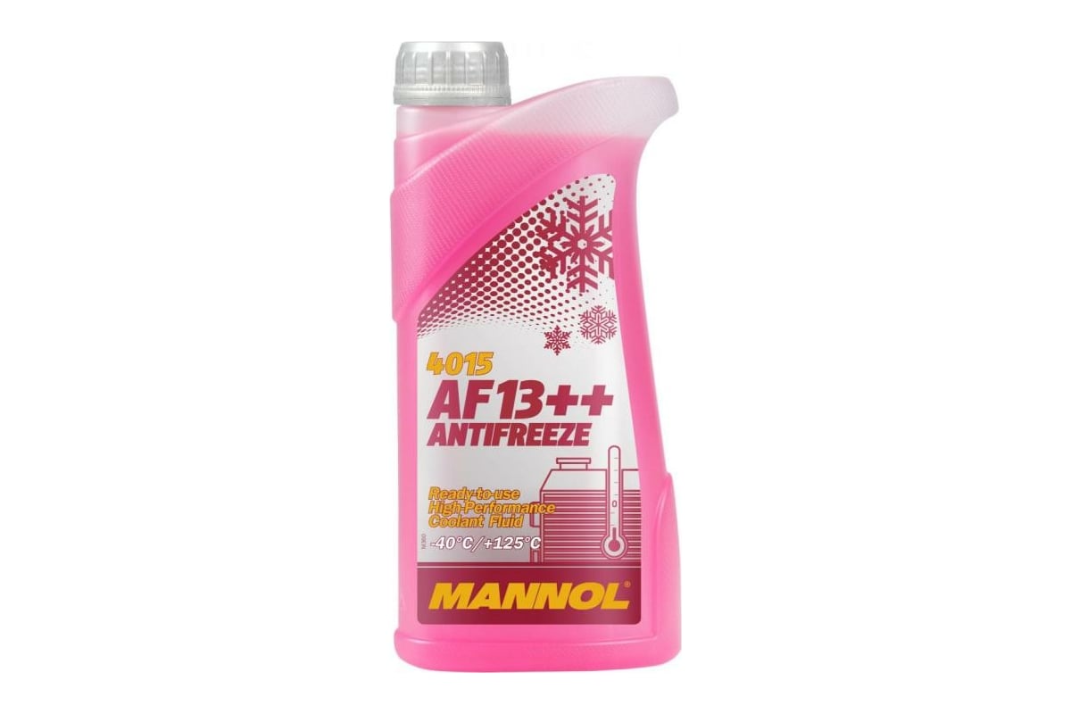 Готовый раствор охлаждающей жидкости MANNOL Antifreeze AF13++ антифриз ...