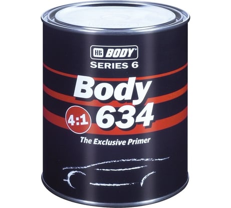 Грунт HB BODY 634 4:1, серый 0,8л 6349700001