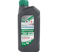 Охлаждающая жидкость NIAGARA Антифриз Ниагара JDM-40 Green 1кг 015001002058