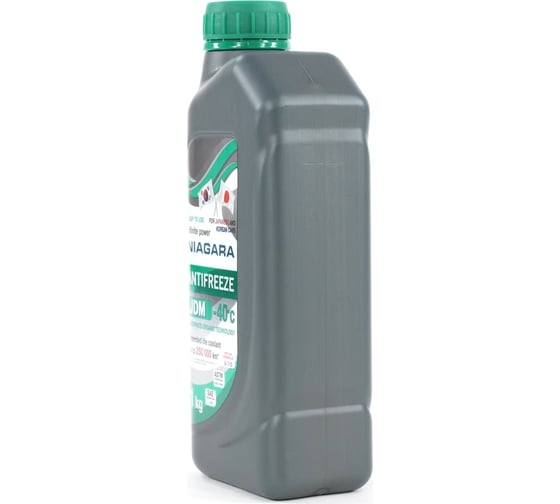 Охлаждающая жидкость NIAGARA Антифриз Ниагара JDM-40 Green 1кг 015001002058