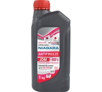 Охлаждающая жидкость NIAGARA Антифриз Ниагара JDM-40 Pink 1кг 015001001058