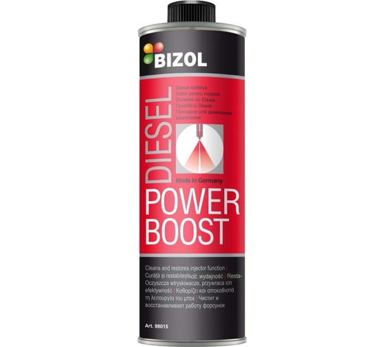 Комплексная присадка для дизельного топлива Bizol Diesel Power Boost 0,5л 98015