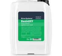 Очиститель древесных смол Shine systems ResinOFF, 5 л SS863