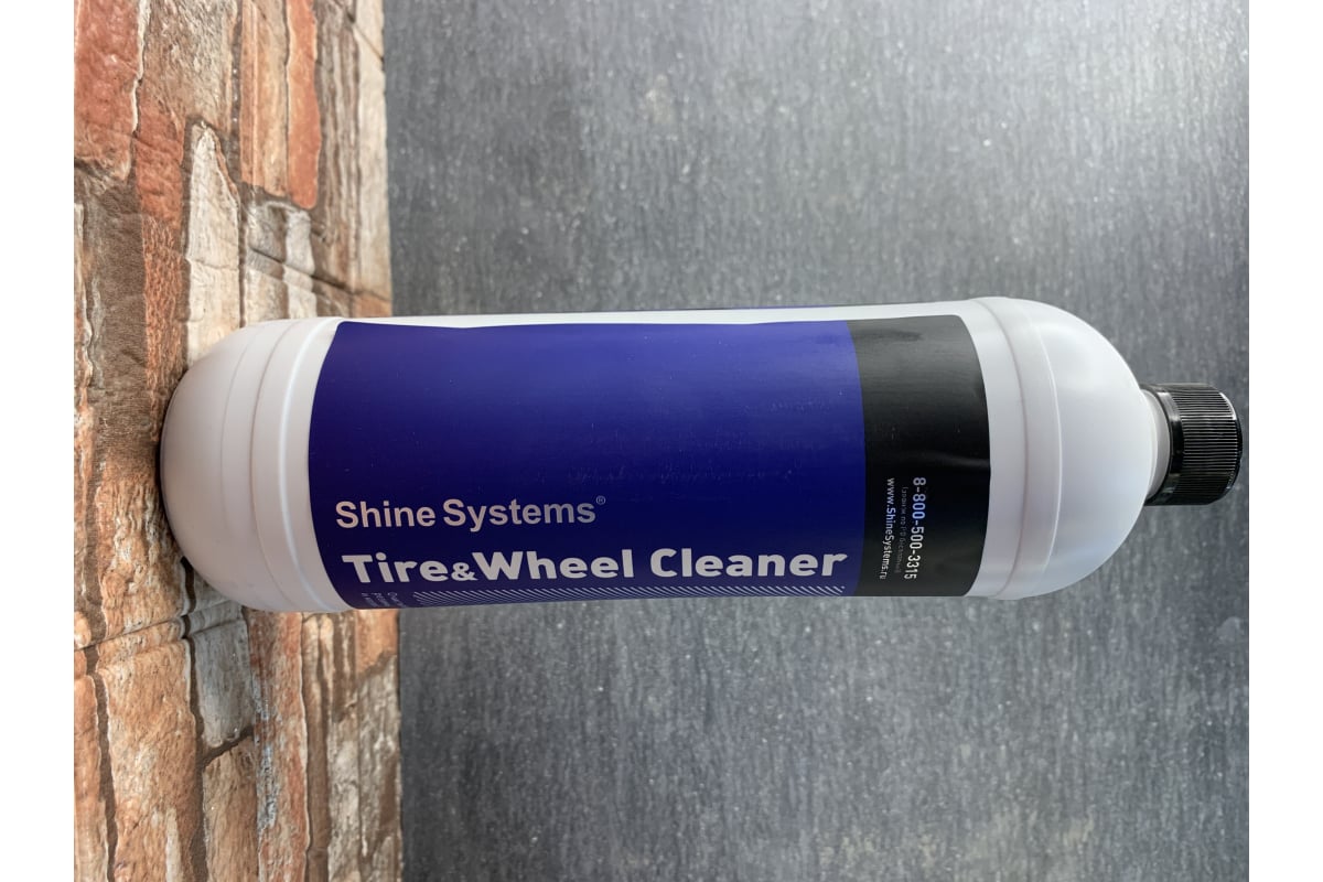 Очиститель резины и колес Shine systems Tire&Wheel Cleaner, 900 мл