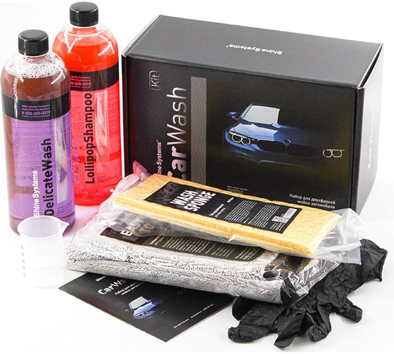 Набор для двухфазной мойки Shine systems CarWash Kit SS523