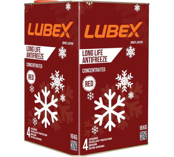 Антифриз-концентрат Lubex LONG LIFE ANTIFREEZE 16 кг L031-1207-0016 1