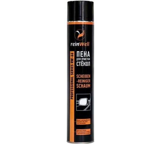 Пена для очистки стекол Reinwell RW-66 0,5 л 3261