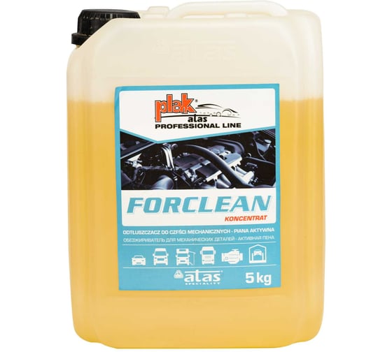 Средство для очистки двигателя Atas FORCLEAN, концентрат, 5 кг A2907