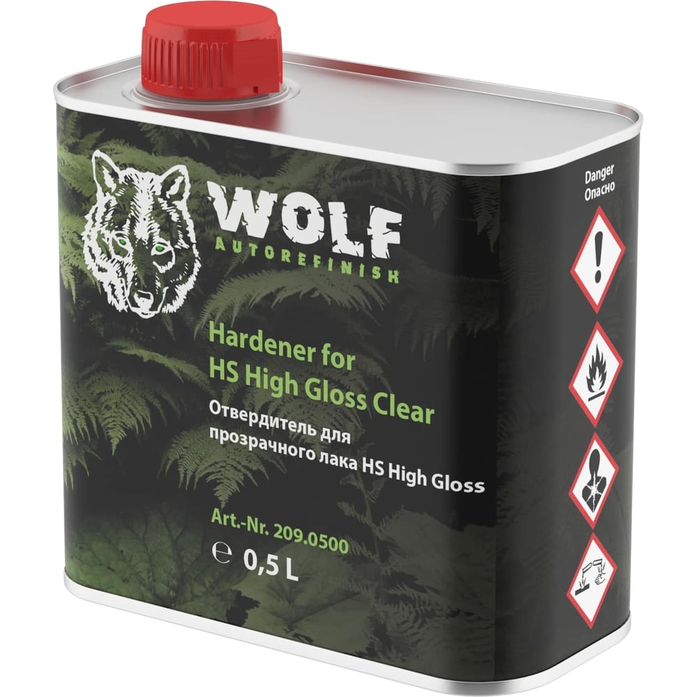 Отвердитель для лака WOLF HS High Gloss, 0,5л 209.0500 - выгодная цена ...