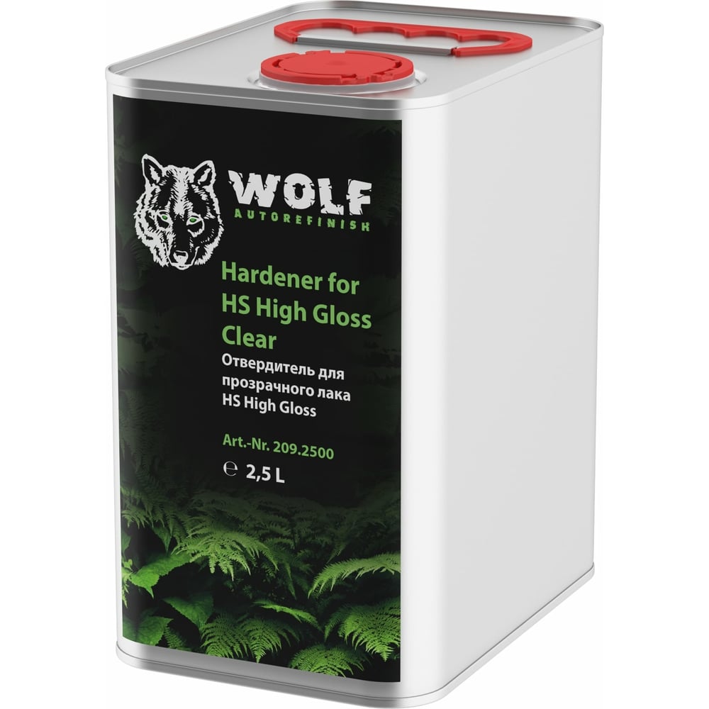 Отвердитель для лака WOLF HS High Gloss, 2,5л 209.2500 - выгодная цена ...