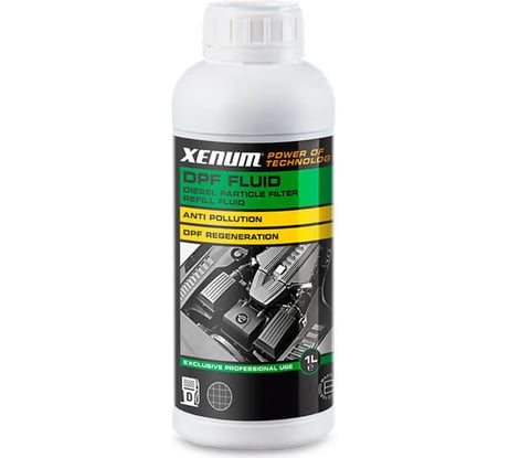 Замена оригинальных жидкостей для сажевых фильтров XENUM DPF Fluid 1 л 6131001