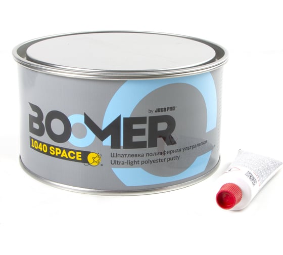 Полиэфирная универсальная шпатлевка BOOMER SPACE 0.5+0.015 кг 1040/0,5