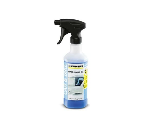 Гель для очистки стекол 3 в 1 (0.5 л) Karcher 6.295-762