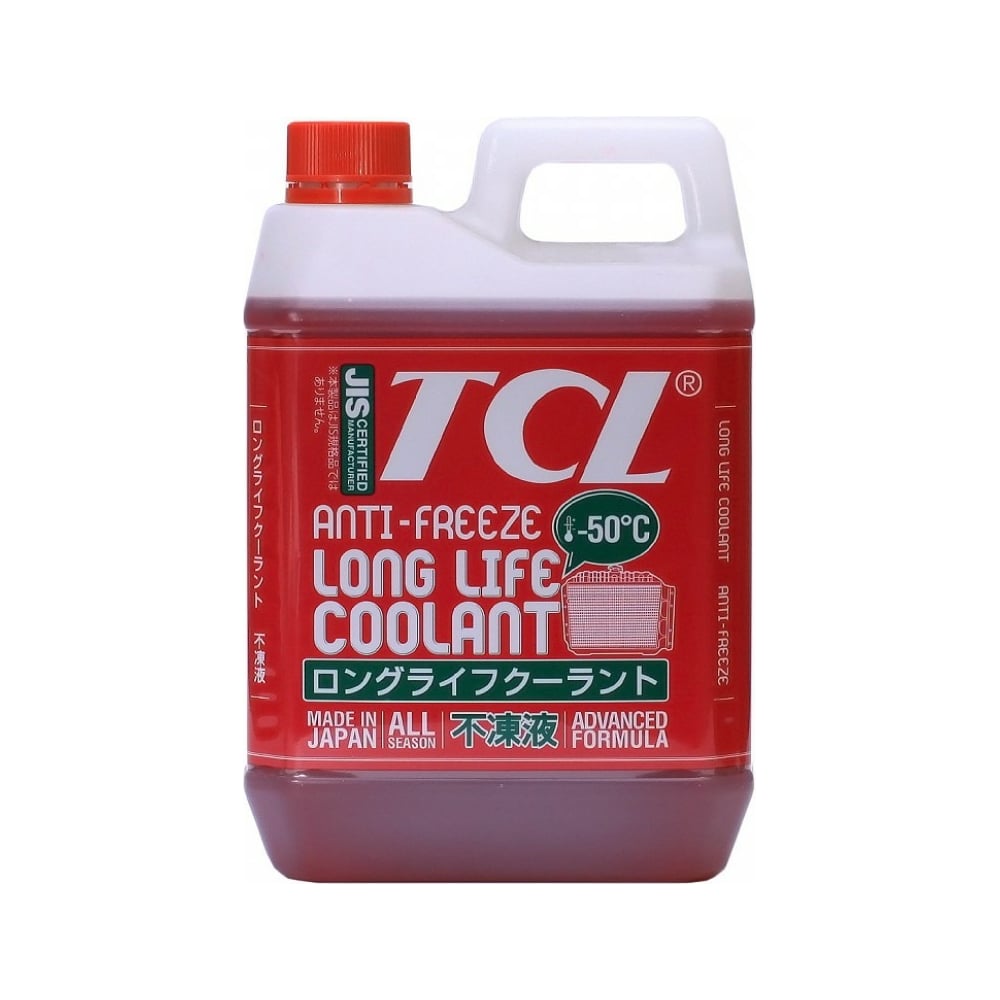 Антифриз TCL LLC -50C красный, 4 л арт. LLC01212 19479 - выгодная цена ...