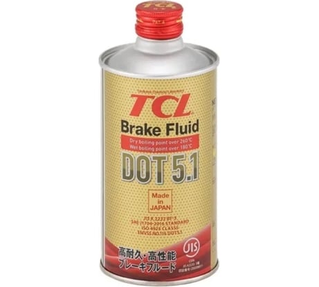 Тормозная жидкость TCL DOT 5.1, 0,355л арт. 3101 1736087