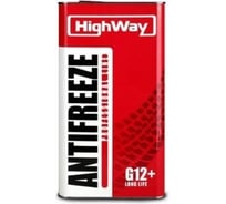 Антифриз HighWay ANTIFREEZE-40 LONG LIFE G12+, красный, 5 кг 10004