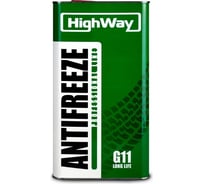 Антифриз HighWay ANTIFREEZE-40 LONG LIFE G11, зеленый, 5 кг 10002