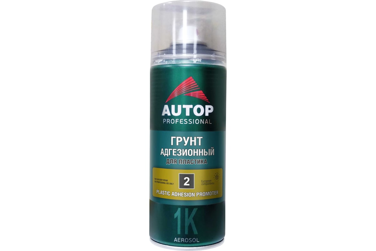 Грунт адгезионный для пластика No2 пигментированный 520ml. Plastic Adhesion Promoter AUTOP Professional