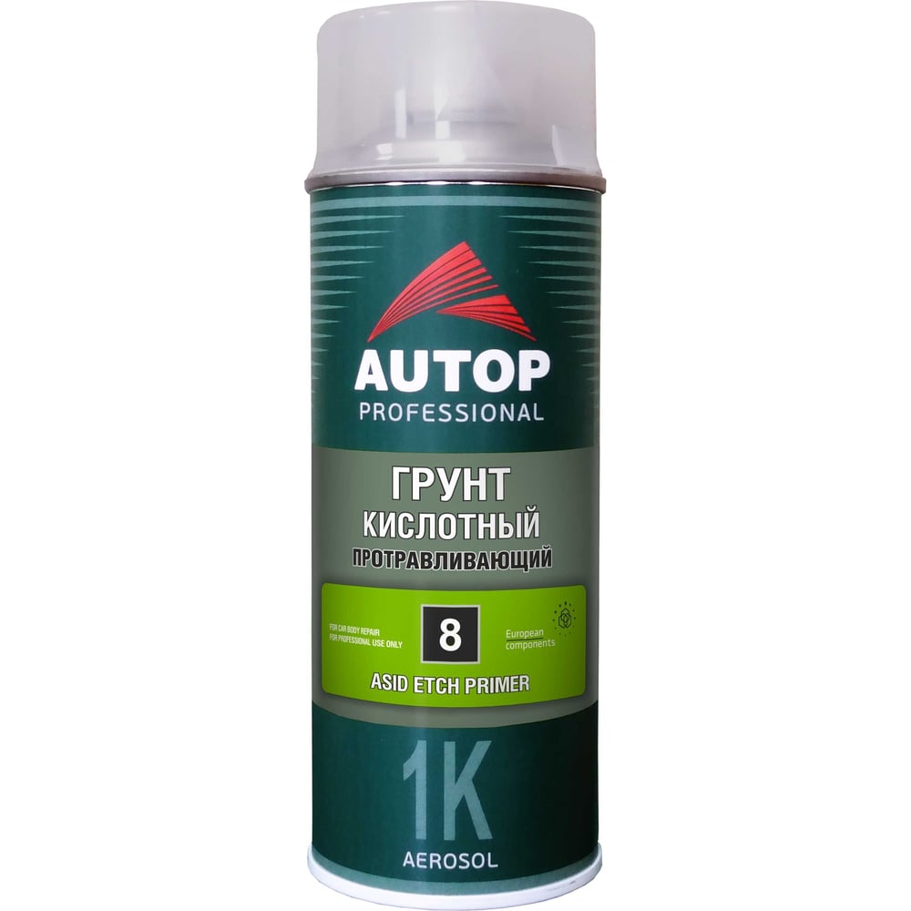 Грунт кислотный протравливающий AUTOP Professional №8, зелёный ...