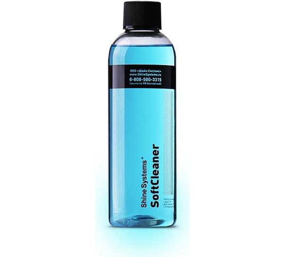 Нейтральное средство для химчистки с кондиционером Shine systems SoftCleaner, 200 мл SS859