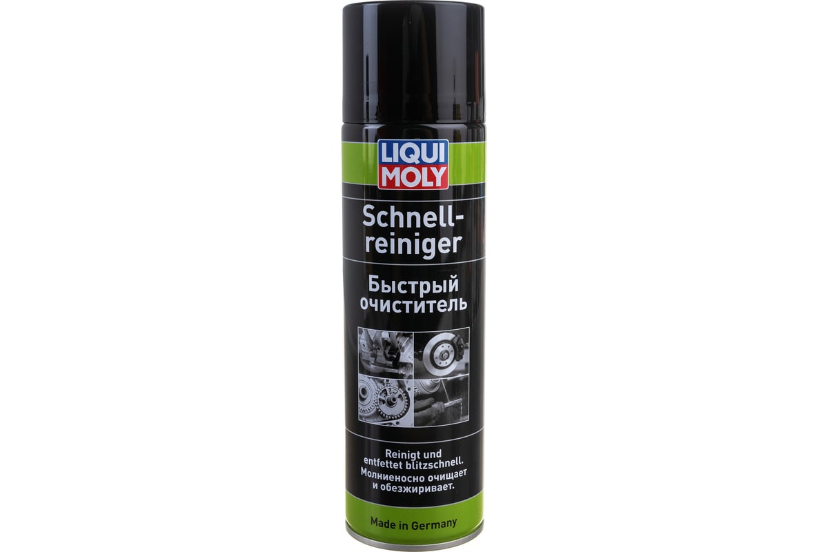 Быстрый очиститель LIQUI MOLY Schnell-Rein, 0.5 л 1900 - выгодная цена,  отзывы, характеристики, 1 видео, фото - купить в Москве и РФ