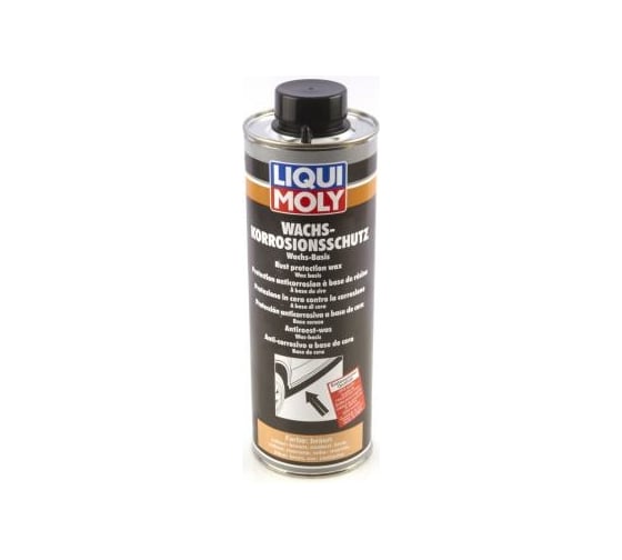 Антикор воск/смола (коричневый/прозрачный) 1л LIQUI MOLY Wachs-Korrosions-Schutz 6104