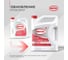 Антифриз Sintec LUXE G12+, (-45), красный, 5 кг, карбоксилатный 990560 5