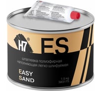 Полиэфирная наполняющая шпатлевка H7 легко шлифуемая Easy Sand 1,5кг 383175
