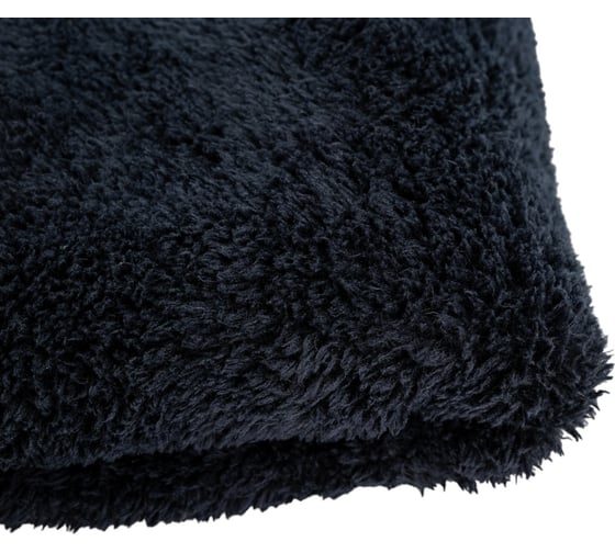 Салфетка микрофибровая H7 Soft Cloth 550 40х40см графитово-черная 382604
