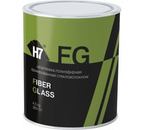 Полиэфирная шпатлевка H7 Fiber Glass армированная стекловолокном 4кг 383151