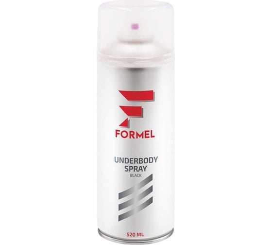 FORMEL Покрытие антикоррозионное UNDERBODY 520 мл черный, аэрозоль Formel (7890) FM171204