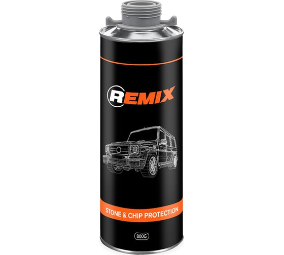 Покрытие антигравийное Stone & Chip Protection 0,8 кг (сер.) REMIX RM171103
