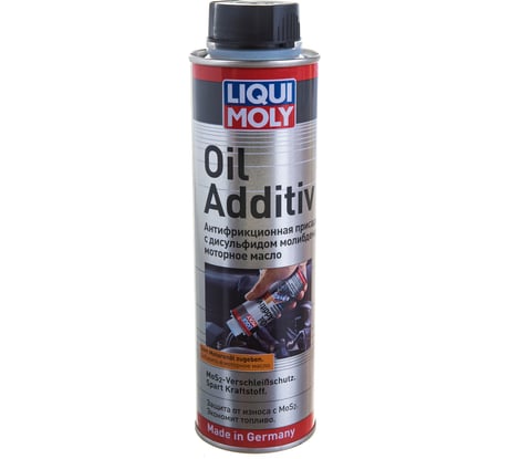 Антифрикционная присадка в моторное масло с дисульфидом молибдена 0,3л LIQUI MOLY Oil Additiv 1998