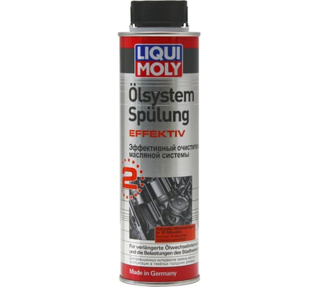 Эффективный очиститель масляной системы, 0.3л LIQUI MOLY Oilsystem Spulung Effektiv 7591