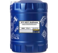 Концентрат антифриз MANNOL ANTIFREEZE LONGTERM AG11 10 л синий 411110